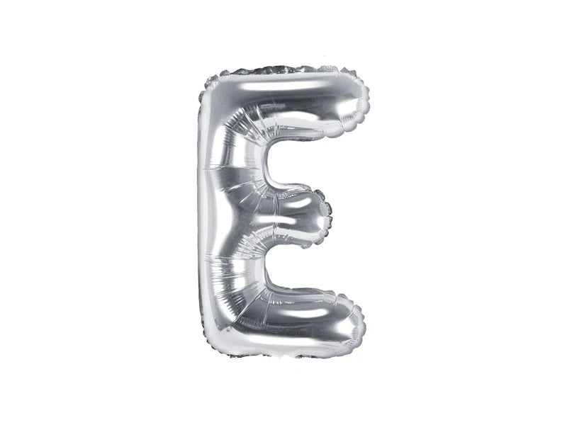 Silver Foil Letters (A to Z) - 14 in. - PartyDeco USA