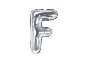 Silver Foil Letters (A to Z) - 14 in. - PartyDeco USA