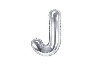 Silver Foil Letters (A to Z) - 14 in. - PartyDeco USA