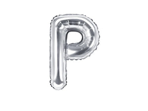 Silver Foil Letters (A to Z) - 14 in. - PartyDeco USA