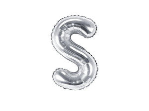 Silver Foil Letters (A to Z) - 14 in. - PartyDeco USA