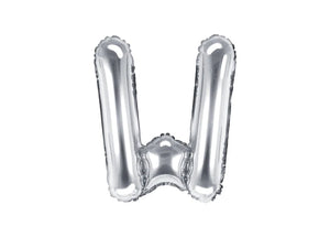 Silver Foil Letters (A to Z) - 14 in. - PartyDeco USA