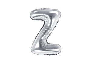 Silver Foil Letters (A to Z) - 14 in. - PartyDeco USA