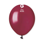 Solid Balloon Vino A50-101 | 100 balloons per package of 5'' each | Gemar Balloons