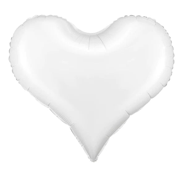 Party Deco Solid Heart Shaped Foil Balloons - 29 in. (Choose your color)