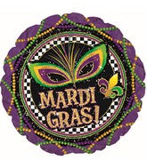 Mardi Gras Fun 18"