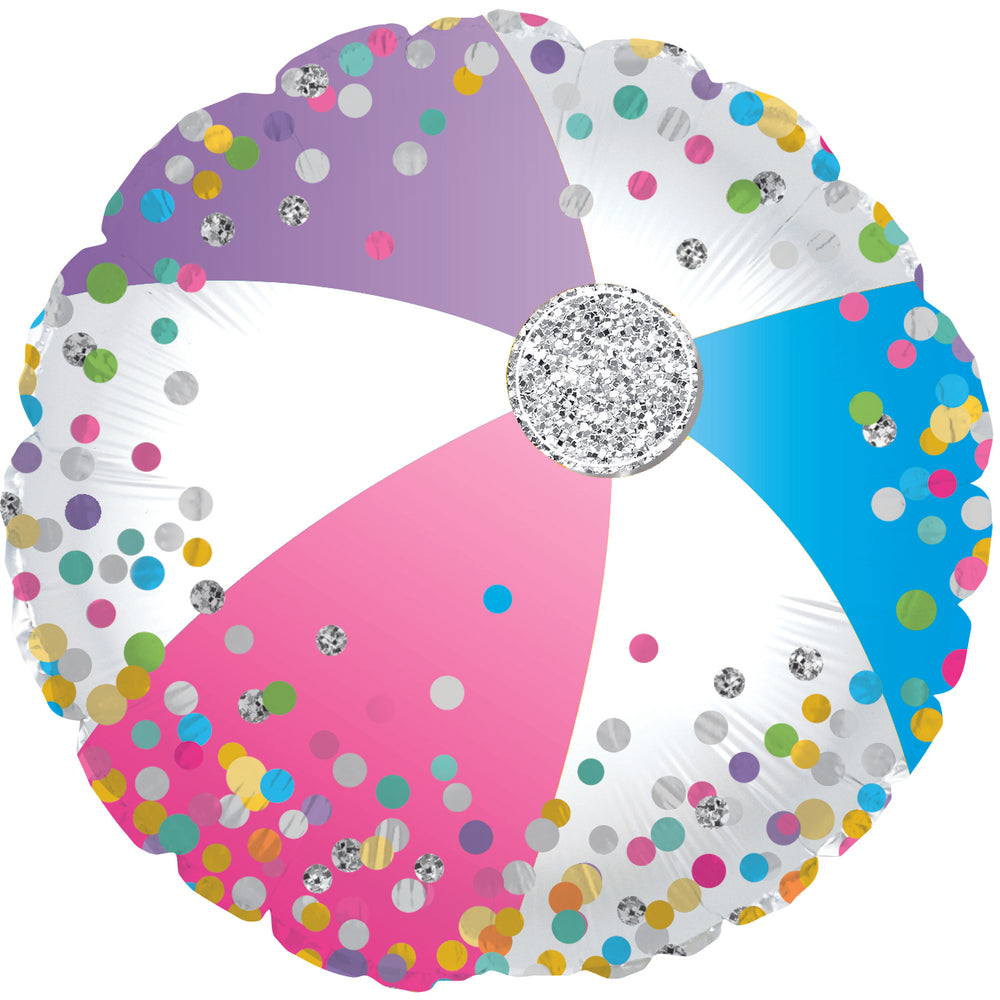 Sparkling Beach Ball 9" (2 Per Package)