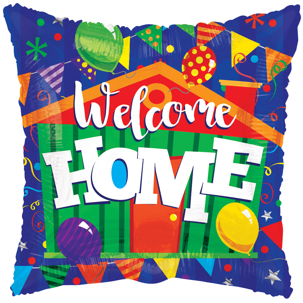 Welcome Home Foil Balloon 18"