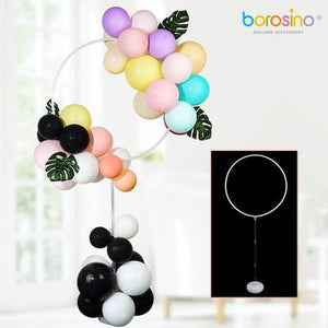 B410P Borosino Balloon Display Stand - Round Circle 5.6 FT