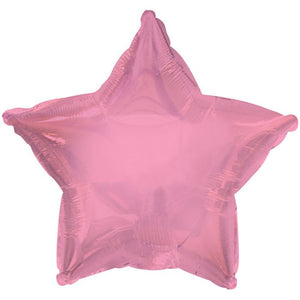 2 Star Shaped Foil Balloon 18" in each (Choose your color) Flat