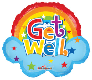 Rainbow Get Well Shape – Single Pack 18"