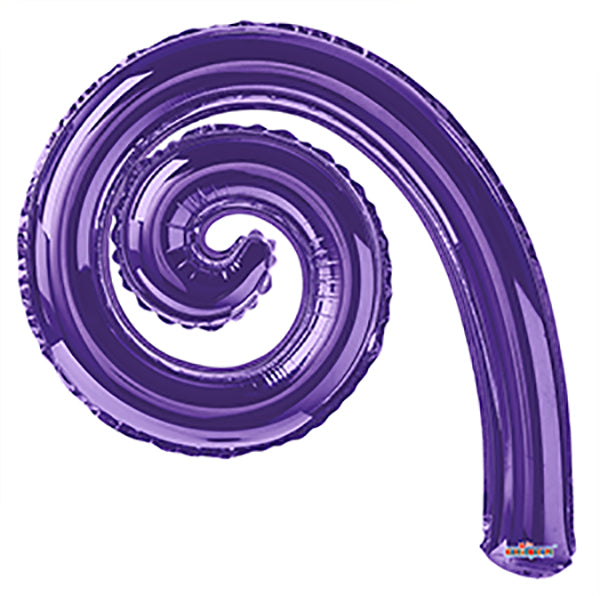 5-pack Kurly Spiral Foil 14" in (Choose your color)