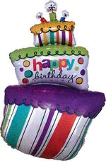 Funky Birthday Cake 24 x 37