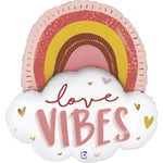 Boho Love Vibes Rainbow 35"