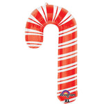 Candy Cane Foil Balloon 37"