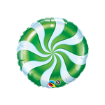 Candy Swirls Green 18"