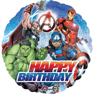 The Avengers B'day 18"