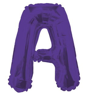 Letter A to Z Purple -14" in (choose your Letter)