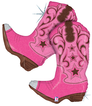 Holographic Pink Boots