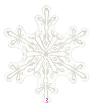 Clear Snowflake 38"