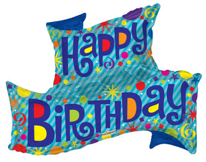 Birthday Banner Shape - Single Pack 36"