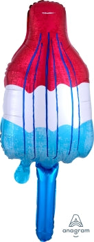 Red white and Blue Popsicle Ice Cream