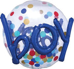 It's A Boy Confetti Dots 36"