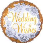 Wedding Wishes Gold/Silver 17"