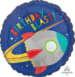 Blast Off Birthday 17"