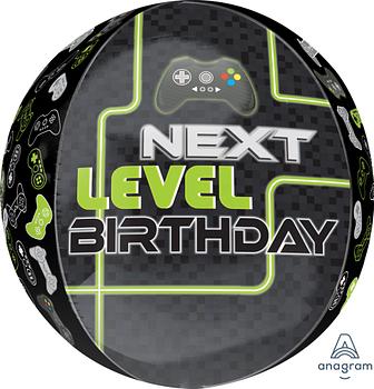 Level Up Birthday Orb 15"