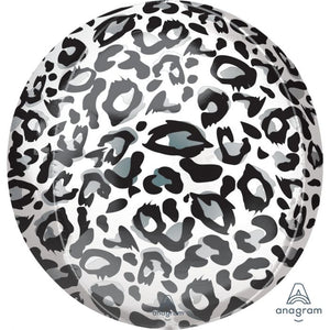 Animal Print Orbz 16" in - Foil Balloon (Choose your theme)