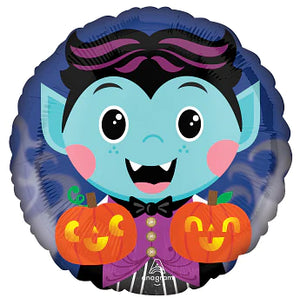 Cute Vampire Mylar 18"