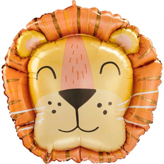 Get Wild Lion Head Shape 28"