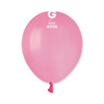 Solid Balloon Rose  A50-006  | 100 balloons per package of 5'' each