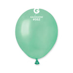 Metallic Balloon Aquamarine AM50-062  | 100 balloons per package of 5'' each