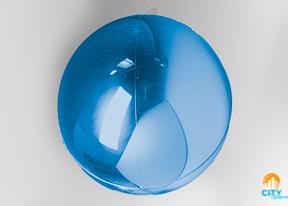 Mini Orb Foil Balloon Spheres 7 in.