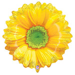 Bright Blooms Flower Yellow 24"