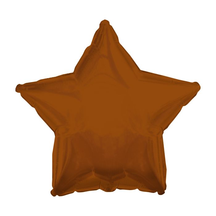 2 Star Shaped Foil Balloon 18" in each (Choose your color) Flat