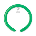 Solid Balloon Green D4(260)-013 | 50 balloons per package of 2'' each