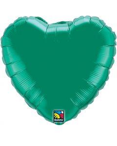 5 Heart Shaped Foil Balloon 4" Package (Choose your color)