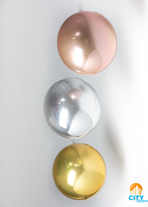 Orb Foil Balloon Spheres 21"