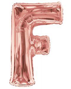 Letters A to Z Rose Gold Foil Balloon - 14" in and 34" in (Choose Size And Letter)