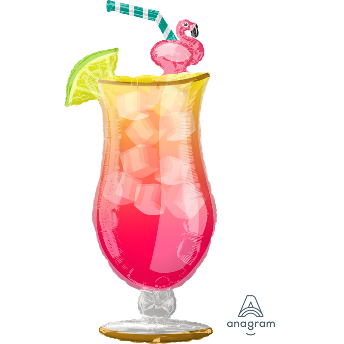 Flamingle Tropical Drink 41"