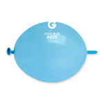 Solid Balloon Light Blue GL6-009 | 100 balloons per package of 6'' each