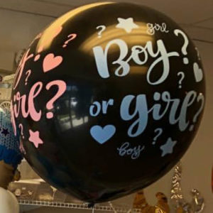 Solid GS30 BIG BOY OR GIRL 31" Gender Reveal