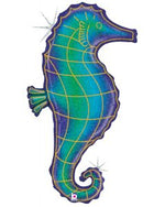 Glitter Seahorse 36"