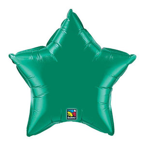 5 Pack Star Shaped Foil Balloon 9"  (Choose your color) Flat