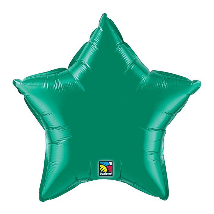 5 Pack Star Shaped Foil Balloon  4"  (Choose your color) Flat