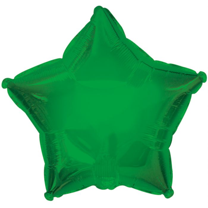 2 Star Shaped Foil Balloon 18" in each (Choose your color) Flat