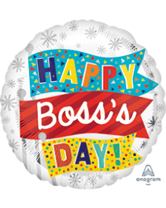 Happy Boss's Day Flags 18"